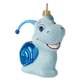 Load image into Gallery viewer, Azure Sapphire Snail Premium christmas glass ornament 2020-007