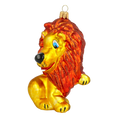 Załaduj obraz do przeglądarki galerii, Młody Lew Leon Szklana Ozdoba Król Zwierząt