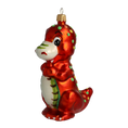 Załaduj obraz do przeglądarki galerii, Ognisty Dinozaur Zabaweczka Szklana Ozdoba