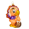 Załaduj obraz do przeglądarki galerii, Golden Saffron Parrot Premium christmas glass ornament 2020-161