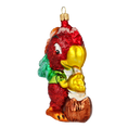 Load image into Gallery viewer, Scarlet Tropical Macaw Premium christmas glass ornament 2020-162