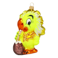 Load image into Gallery viewer, Golden Canary Parrot Premium christmas glass ornament 2020-163