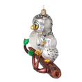 Załaduj obraz do przeglądarki galerii, Owl Family Gathering Handmade Glass Christmas ornament 2020-168