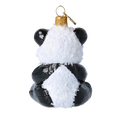 Załaduj obraz do przeglądarki galerii, Snow Panda - Glass Christmas Ornament. 2020-222