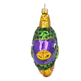 Load image into Gallery viewer, Gilded Emerald Spotted Fish Premium christmas glass ornament 2020-228