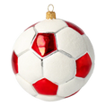 Załaduj obraz do przeglądarki galerii, Piłka Nożna Szklana Ozdoba
