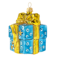 Load image into Gallery viewer, Azure Gilded Gift Premium christmas glass ornament 2020-315