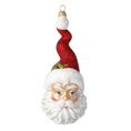 Load image into Gallery viewer, Crimson Spiral Santa Premium christmas glass ornament 2020-370