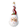 Load image into Gallery viewer, Crimson Twist St. Nicholas Premium christmas glass ornament 2020-374