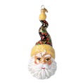 Load image into Gallery viewer, Midnight Strawberry St. Nicholas Premium christmas glass ornament 2020-375