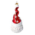 Load image into Gallery viewer, Starry Crimson Saint Premium christmas glass ornament 2020-377