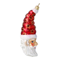 Load image into Gallery viewer, Crimson Starlight Santa Premium christmas glass ornament 2020-380
