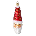 Load image into Gallery viewer, Crimson Starlight Santa Premium christmas glass ornament 2020-380