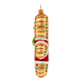 Load image into Gallery viewer, Gingerbread Man. Handmade Glass Christmas ornament. 2020-472