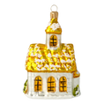 Load image into Gallery viewer, Gilded Snowy Chapel Premium christmas glass ornament 2020-514