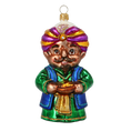 Załaduj obraz do przeglądarki galerii, King Balthazar. Handmade Glass Christmas ornament. 2020-520
