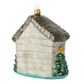 Load image into Gallery viewer, Gilded Star Nativity Premium christmas glass ornament 2020-524