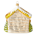 Load image into Gallery viewer, Golden Starlight Nativity Premium christmas glass ornament 2020-526