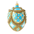 Załaduj obraz do przeglądarki galerii, Azure Imperial Egg Premium christmas glass ornament 2020-536