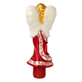 Załaduj obraz do przeglądarki galerii, Crimson Herald Angel Finial Premium christmas glass ornament 2020-684