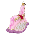Load image into Gallery viewer, Pink Carousel Rocking Horse Tree Handmade Glass Christmas ornament