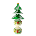 Load image into Gallery viewer, Christmas Tree. Handmade Glass Christmas ornament. 2021-131