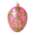 Załaduj obraz do przeglądarki galerii, Różowe Jajko Szklana Ozdoba Jajo