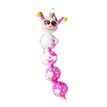 Load image into Gallery viewer, Earthworm Joyful Dot. Handmade Glass Christmas ornament. 2022-013