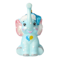 Load image into Gallery viewer, Sky Blue Santa Elephant Premium christmas glass ornament 2022-019
