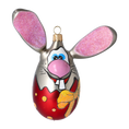 Załaduj obraz do przeglądarki galerii, Zaczarowany Zajączek bombka szklana ozdoba