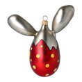 Załaduj obraz do przeglądarki galerii, Zaczarowany Zajączek bombka szklana ozdoba
