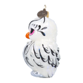 Load image into Gallery viewer, Snowy Dreamer Owl Premium christmas glass ornament 2022-049