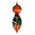 Load image into Gallery viewer, Midnight Rebel Scarecrow Premium christmas glass ornament 2022-108