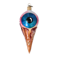 Load image into Gallery viewer, Crimson Sapphire Ocular Scoop Premium christmas glass ornament 2022-146