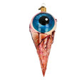 Load image into Gallery viewer, Crimson Sapphire Ocular Scoop Premium christmas glass ornament 2022-146