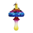 Load image into Gallery viewer, Spectrum Magic Mushroom Premium christmas glass ornament 2022-213