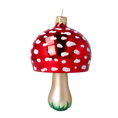 Załaduj obraz do przeglądarki galerii, Scarlet Forest Toadstool Premium christmas glass ornament 2022-233