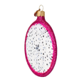 Load image into Gallery viewer, Dragon Fruit. Handmade Glass Christmas ornament. 2022-245
