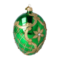 Załaduj obraz do przeglądarki galerii, Imperial Emerald Egg Premium christmas glass ornament 2022-288