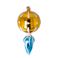 Load image into Gallery viewer, Drop Sunshine. Handmade Glass Christmas ornament 2022-312