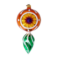 Załaduj obraz do przeglądarki galerii, Amber and Emerald Reflector Premium christmas glass ornament 2022-313