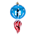 Load image into Gallery viewer, Drop Handmade Glass Christmas ornament 2022-315
