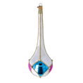 Load image into Gallery viewer, Opal Jewel Drop Handmade Glass Christmas ornament. 2022-390