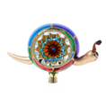 Załaduj obraz do przeglądarki galerii, Chromatic Spectrum Snail Premium christmas glass ornament 2022-445