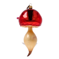Load image into Gallery viewer, Mustachioed Scarlet Mushroom Premium christmas glass ornament 2022-448