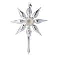 Load image into Gallery viewer, Star of the Fairy Dawn. Handmade Glass Christmas ornament. 2022-480