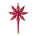 Load image into Gallery viewer, Star of the Fairy Tale Night. Handmade Glass Christmas ornament. 2022-485