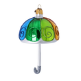 Załaduj obraz do przeglądarki galerii, Parasolka w cudownych kolorach Szklana Ozdoba