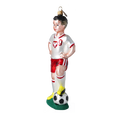 Załaduj obraz do przeglądarki galerii, Valiant Number Nine | Hand-Painted Glass Ornament | Blubom 2022-496