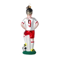 Załaduj obraz do przeglądarki galerii, Valiant Number Nine | Hand-Painted Glass Ornament | Blubom 2022-496
